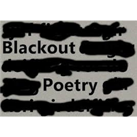 Blackout Poetry Badge